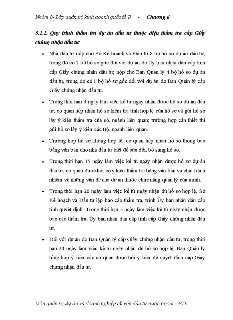 image for page Quản trị dự án và doanh nghiệp có vốn đầu tư nước ngoài FDI