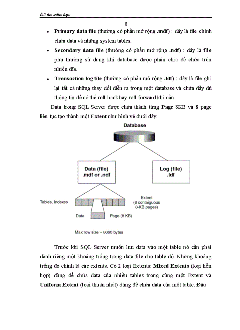 image for page Đề án môn học T QL với thủ tục lưu trữ Stored Procedure và Trigger