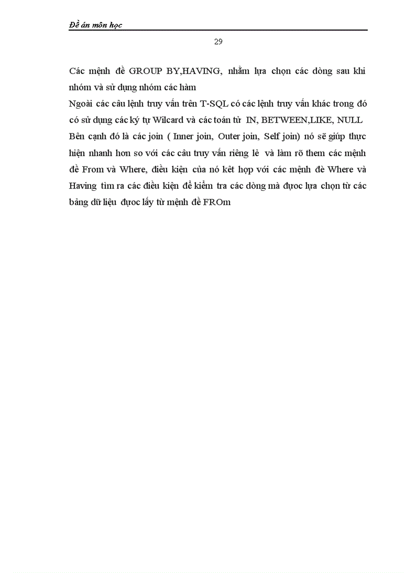 image for page Đề án môn học T QL với thủ tục lưu trữ Stored Procedure và Trigger