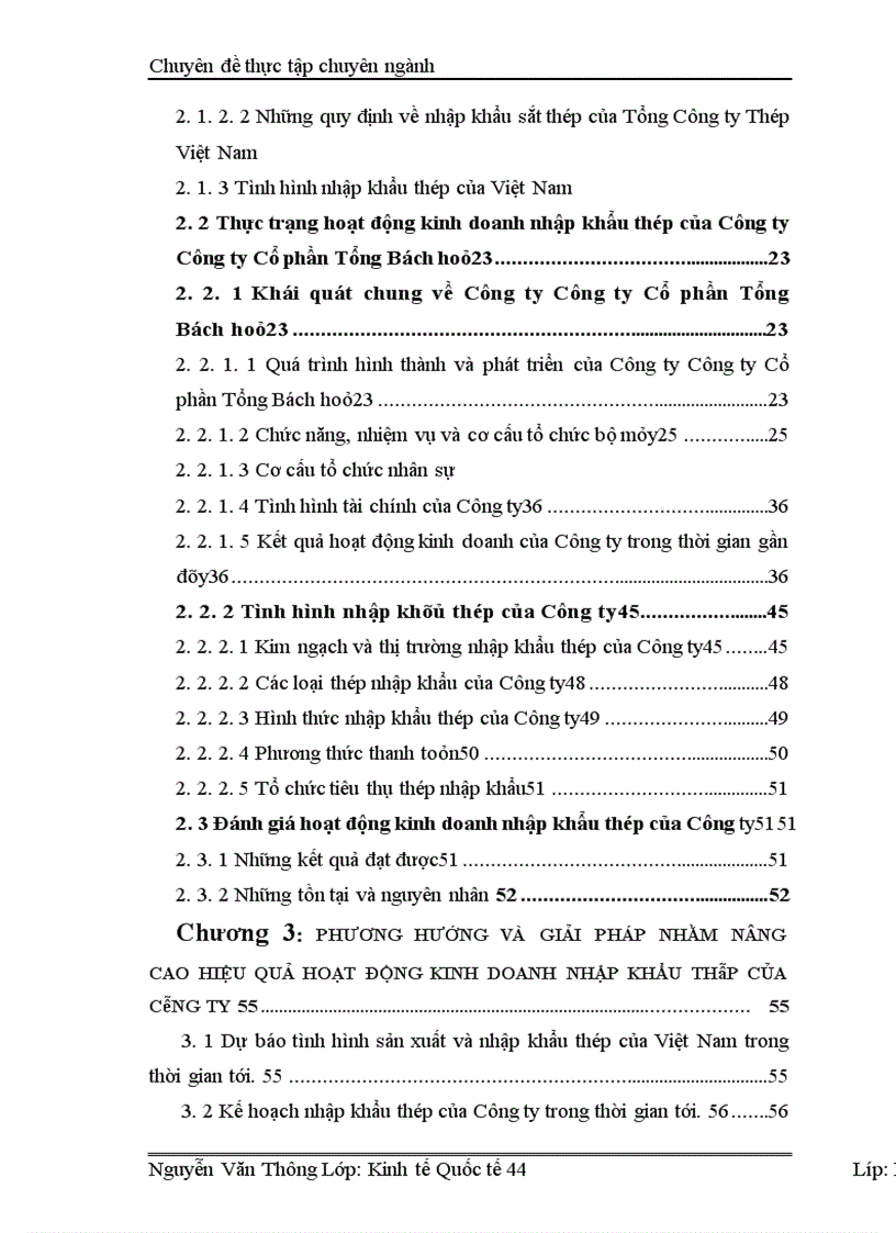 image for page Hoạt động nhập khẩu thép của Công ty Cổ phần Tổng Bách hoá Bộ Thương mại Thực trạng và giải pháp