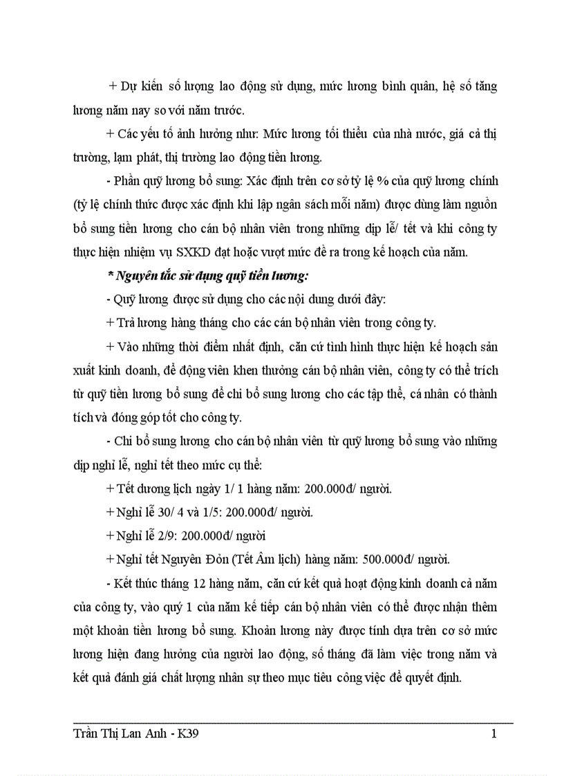 image for page Hoàn thiện công tác tiền lương và các khoản trích theo lương tại Công ty TNHH Vận tải và dịch vụ VINAFCO 1