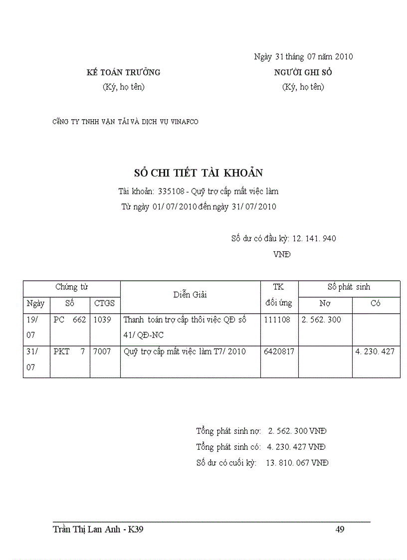 image for page Hoàn thiện công tác tiền lương và các khoản trích theo lương tại Công ty TNHH Vận tải và dịch vụ VINAFCO 1