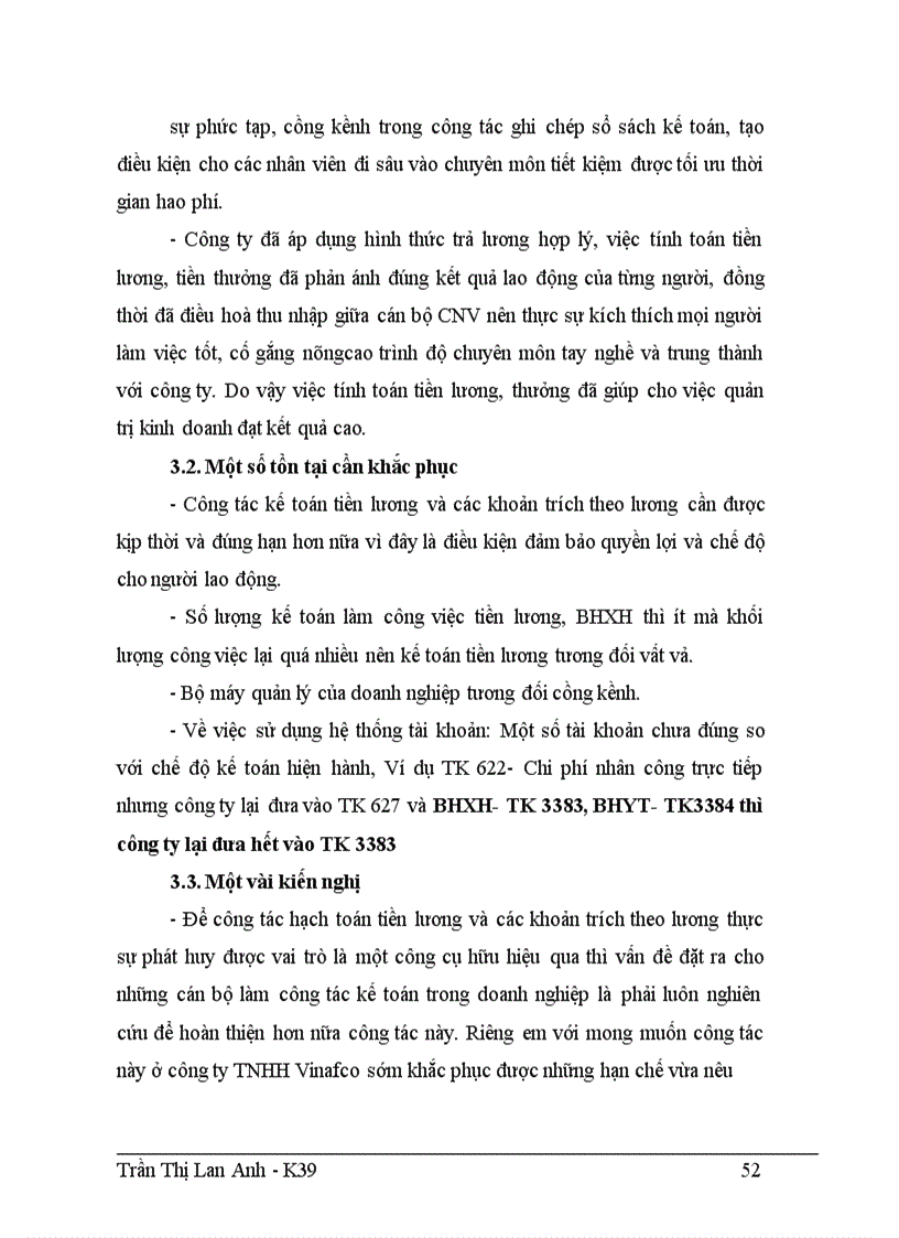 image for page Hoàn thiện công tác tiền lương và các khoản trích theo lương tại Công ty TNHH Vận tải và dịch vụ VINAFCO 1