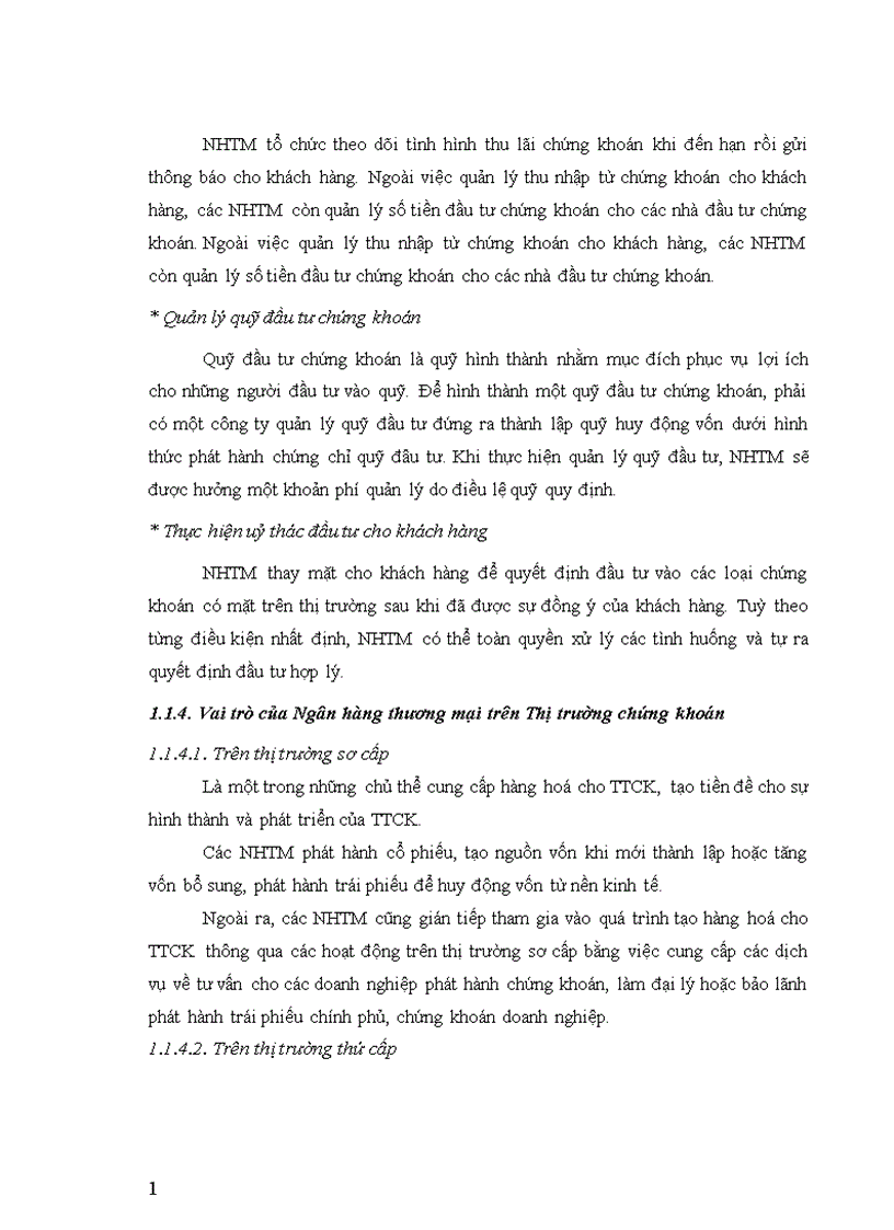 image for page Tăng cường hoạt động đầu tư của ngân hàng công thương Việt Nam trên thị trường chứng khoán