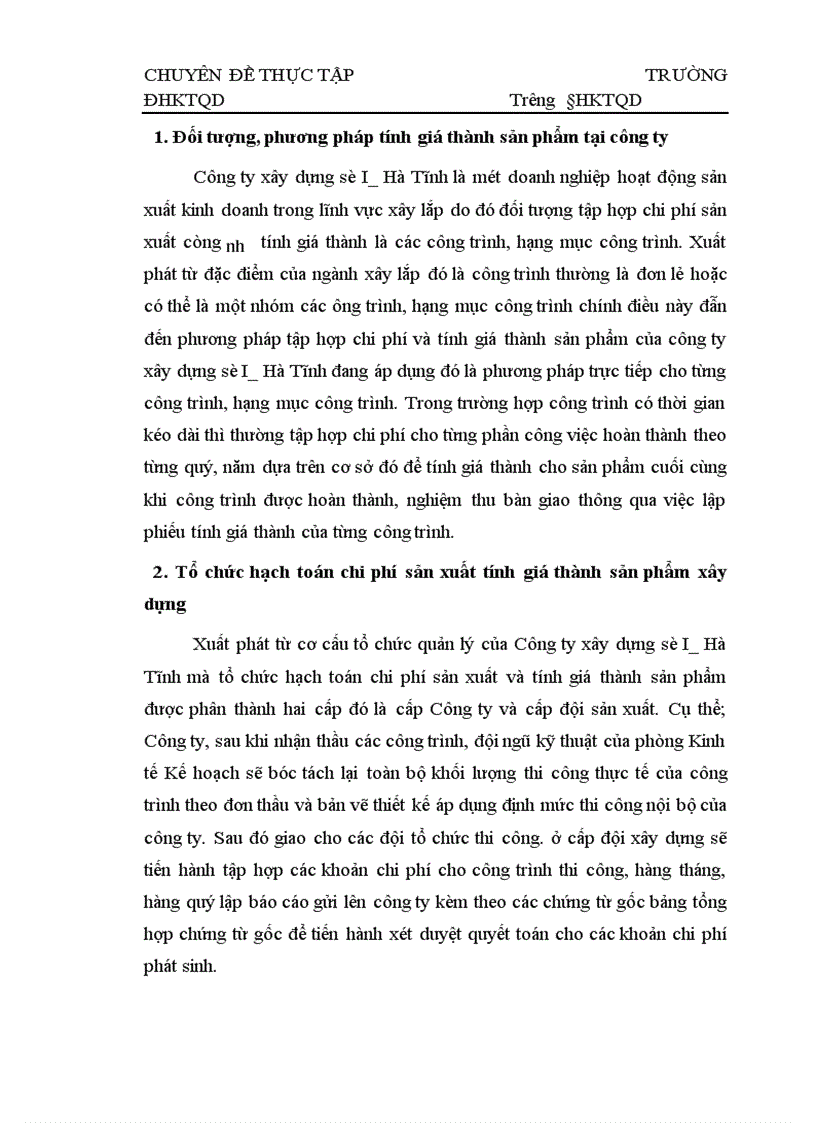 image for page Hoàn thiện công tác quản lý chi phí sản xuất tại công ty xây dung số I Hà Tĩnh 1