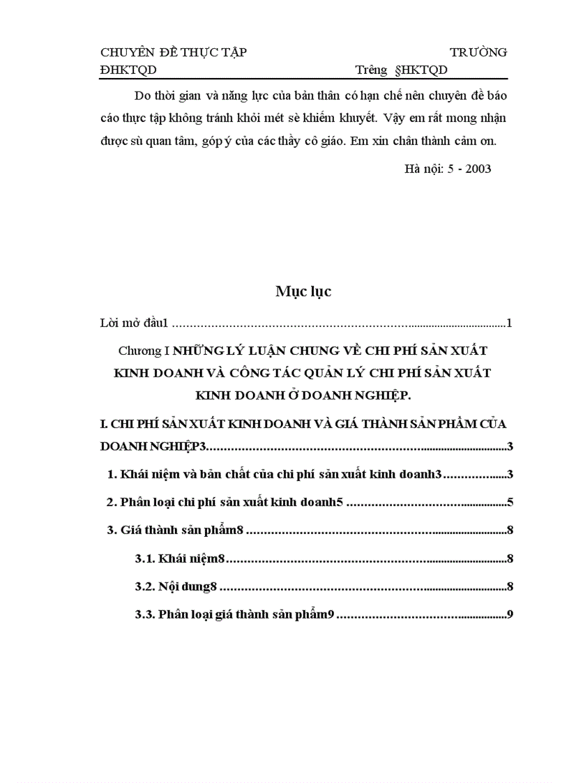 image for page Hoàn thiện công tác quản lý chi phí sản xuất tại công ty xây dung số I Hà Tĩnh 1