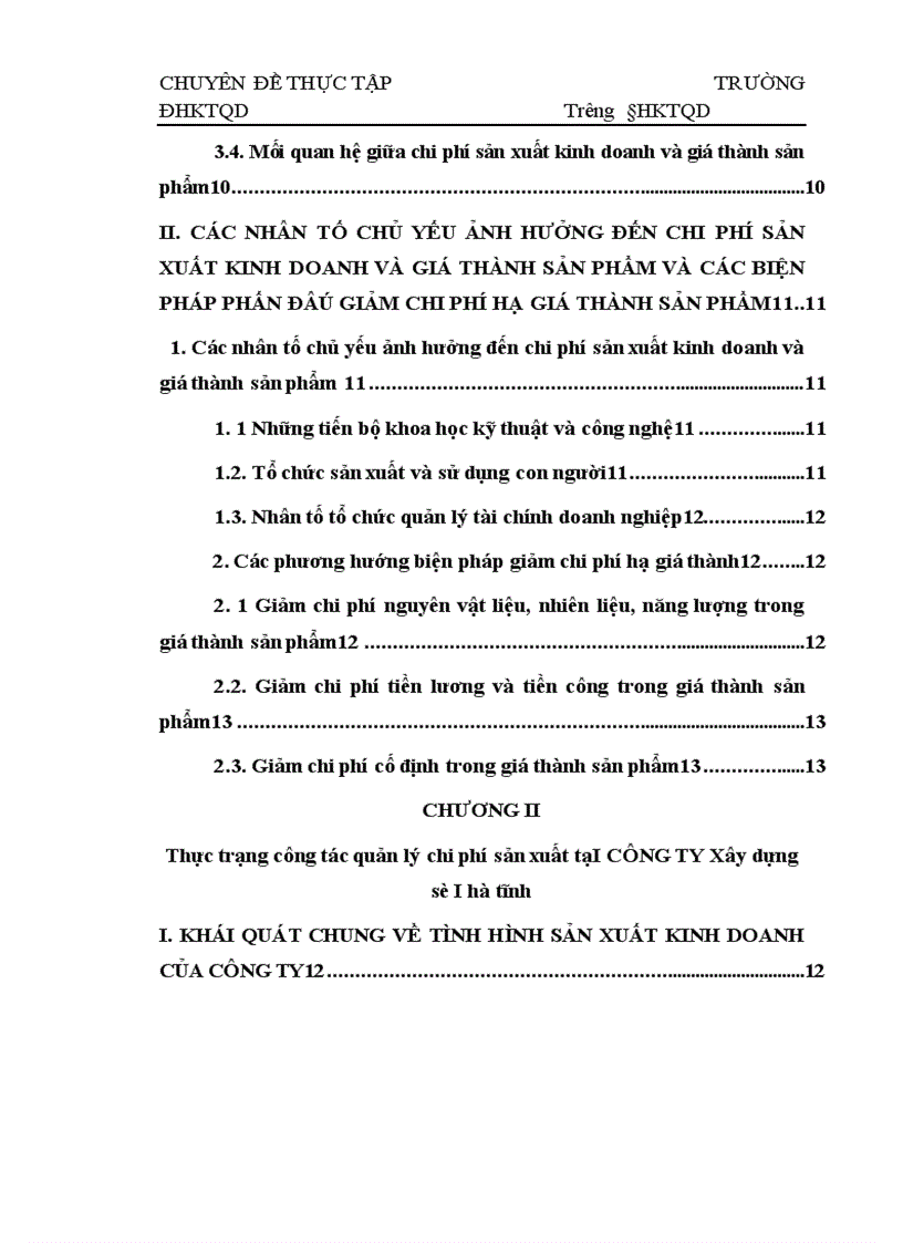 image for page Hoàn thiện công tác quản lý chi phí sản xuất tại công ty xây dung số I Hà Tĩnh 1