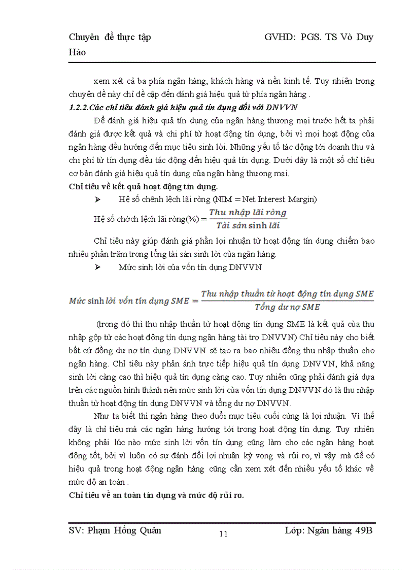 image for page Nâng cao hiệu quả tín dụng đối với doanh nghiệp vừa và nhỏ tại Ngân hàng TMCP Quân Đội 1