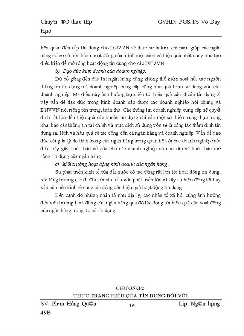 image for page Nâng cao hiệu quả tín dụng đối với doanh nghiệp vừa và nhỏ tại Ngân hàng TMCP Quân Đội 1
