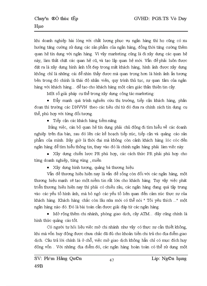 image for page Nâng cao hiệu quả tín dụng đối với doanh nghiệp vừa và nhỏ tại Ngân hàng TMCP Quân Đội 1