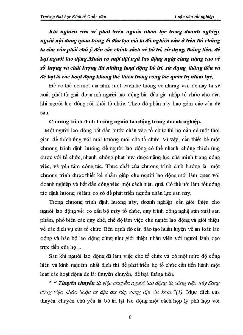 image for page Hoàn thiện công tác Phát triển nguồn nhân lực tại Công ty Đầu tư Phát triển VNC 1