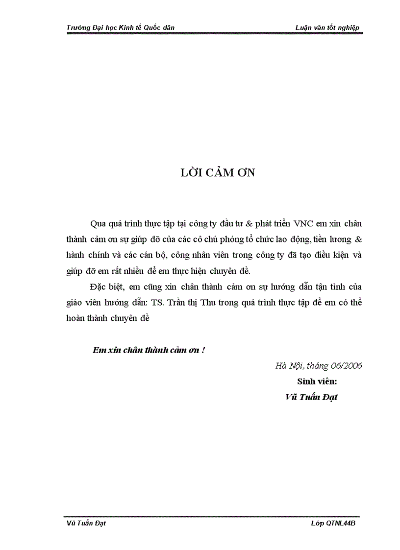 image for page Hoàn thiện công tác Phát triển nguồn nhân lực tại Công ty Đầu tư Phát triển VNC 1