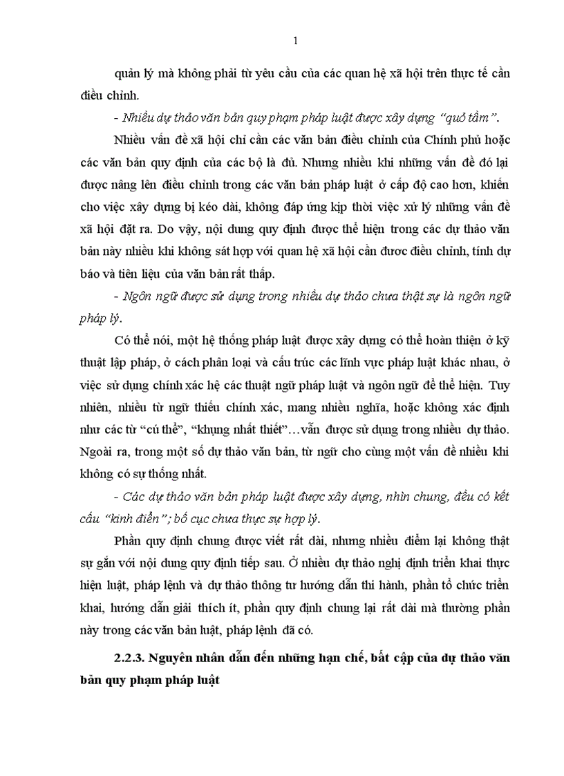 image for page Chất lượng dự thảo văn bản quy phạm pháp luật ỏ Việt Nam hiện nay