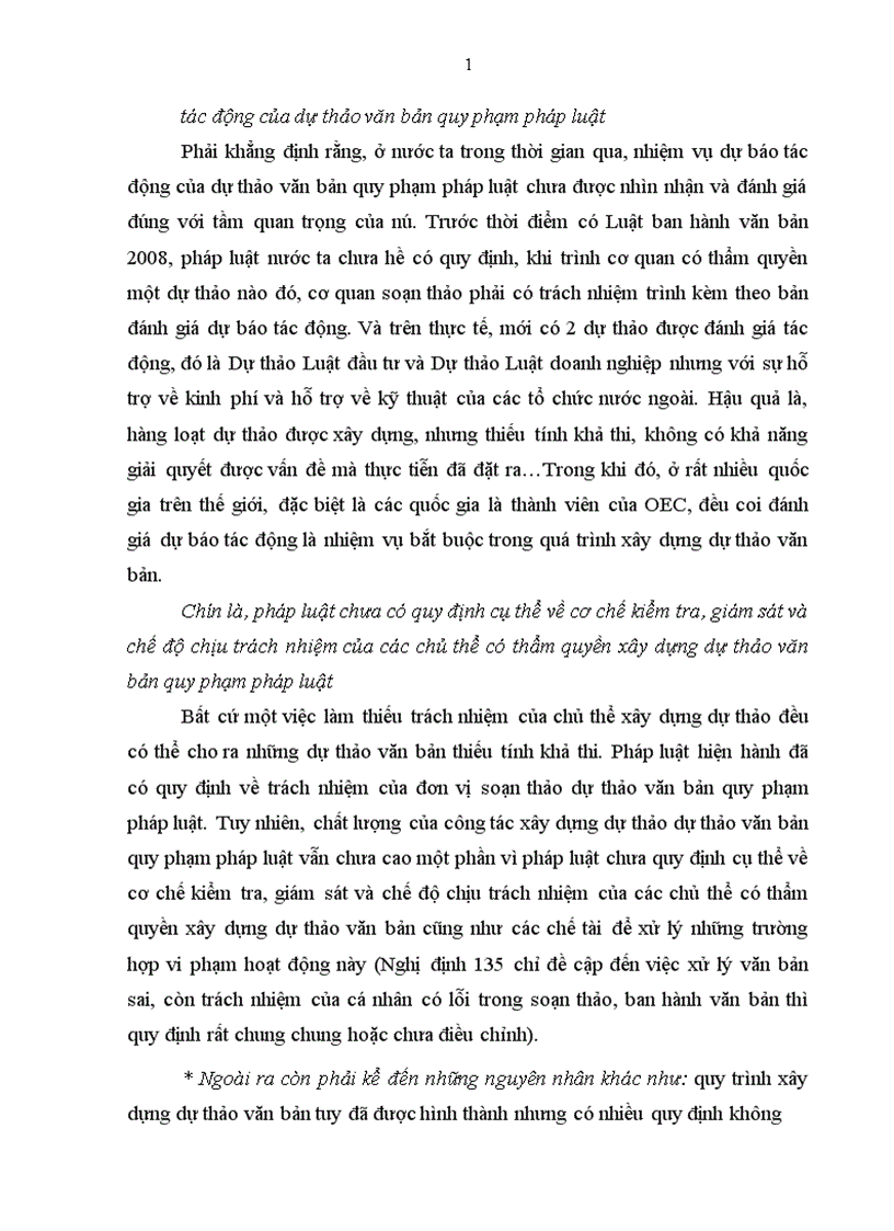 image for page Chất lượng dự thảo văn bản quy phạm pháp luật ỏ Việt Nam hiện nay