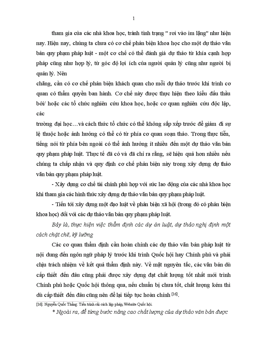 image for page Chất lượng dự thảo văn bản quy phạm pháp luật ỏ Việt Nam hiện nay