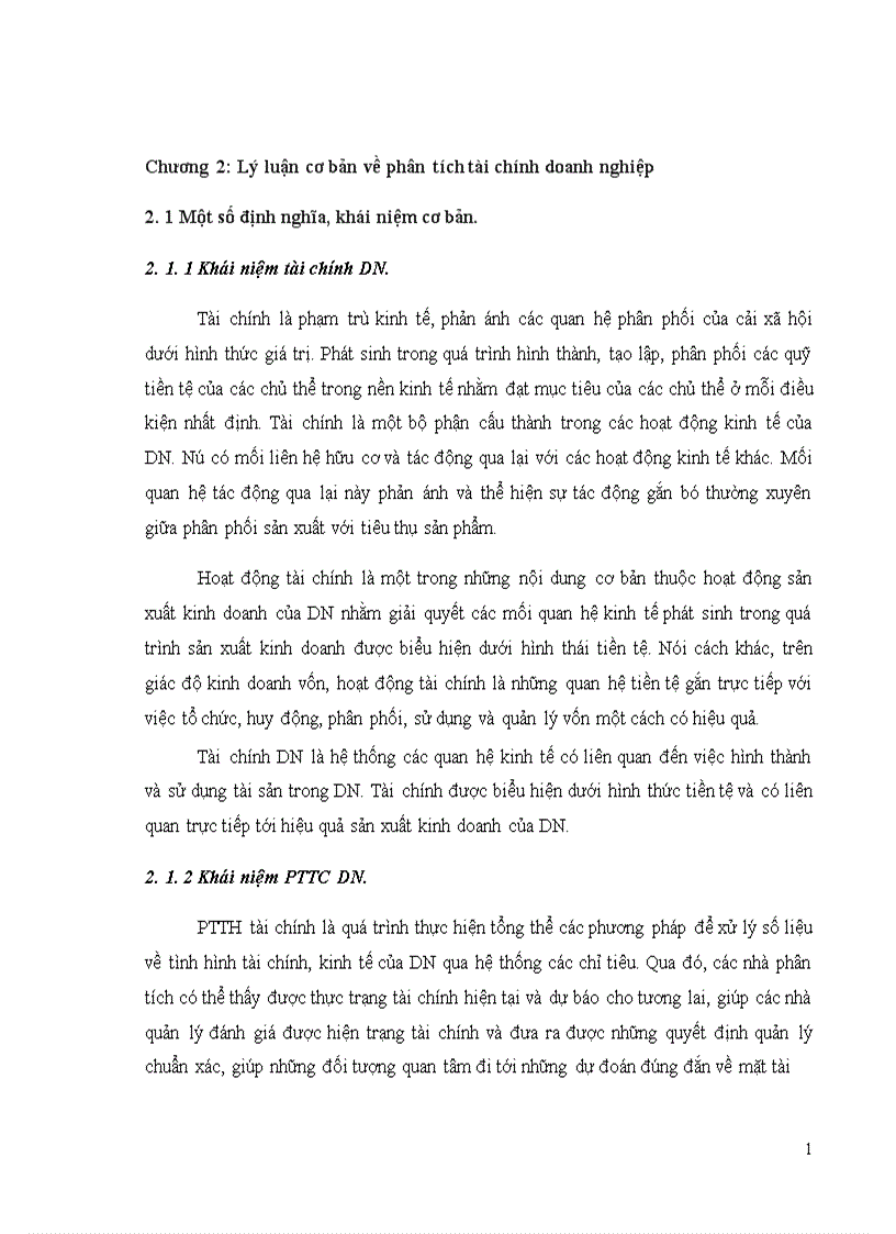 image for page Phân tích tình hình tài chính DN và một số giải pháp nhằm nâng cao khả năng tài chính của Cty TNHH Thành Hưng