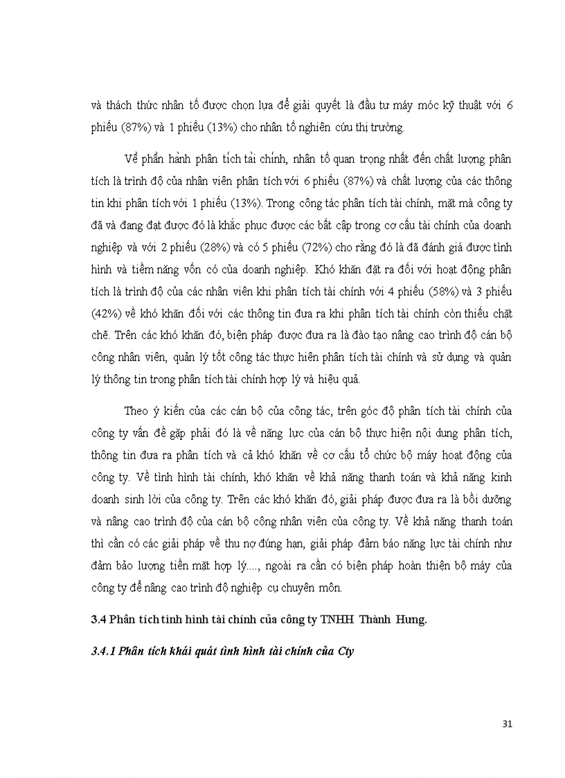 image for page Phân tích tình hình tài chính DN và một số giải pháp nhằm nâng cao khả năng tài chính của Cty TNHH Thành Hưng