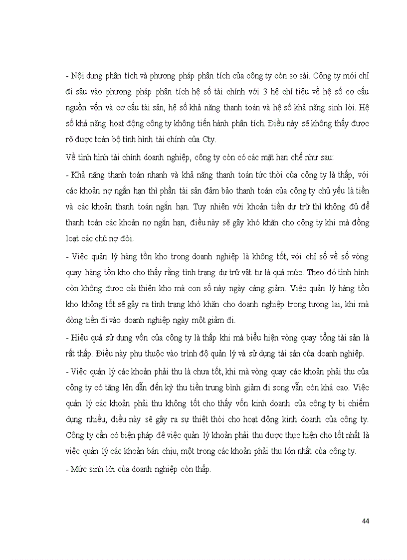 image for page Phân tích tình hình tài chính DN và một số giải pháp nhằm nâng cao khả năng tài chính của Cty TNHH Thành Hưng