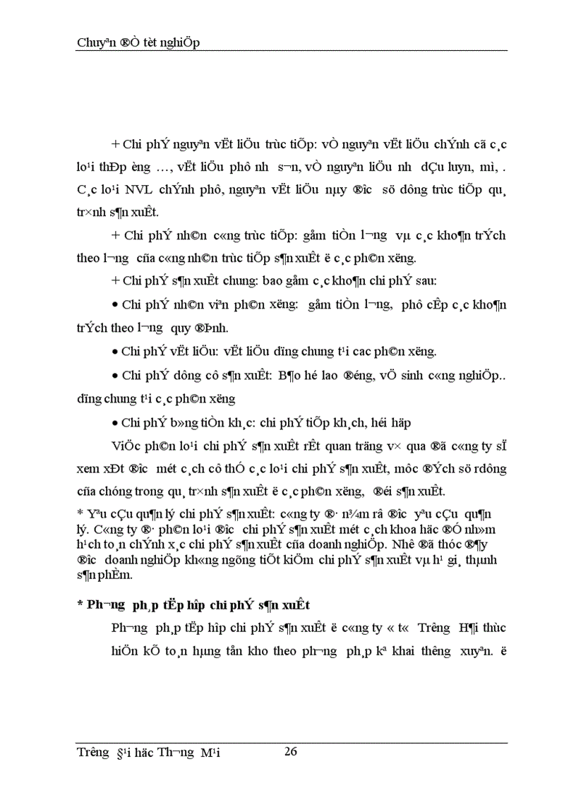 image for page Hoàn thiện phương pháp kế toán chi phí sản xuất tại công ty ôtô Trường Hải trong điều kiện vận dụng hệ thống chuẩn mực kế toán 1