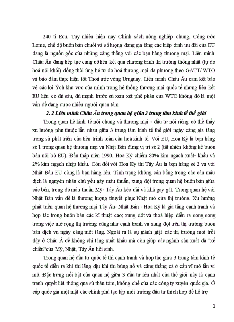 image for page Một số giải pháp thúc đẩy hoạt động xuất khẩu hàng hoá của Việt Nam sang thị trường EU giai đoạn 2001 2010