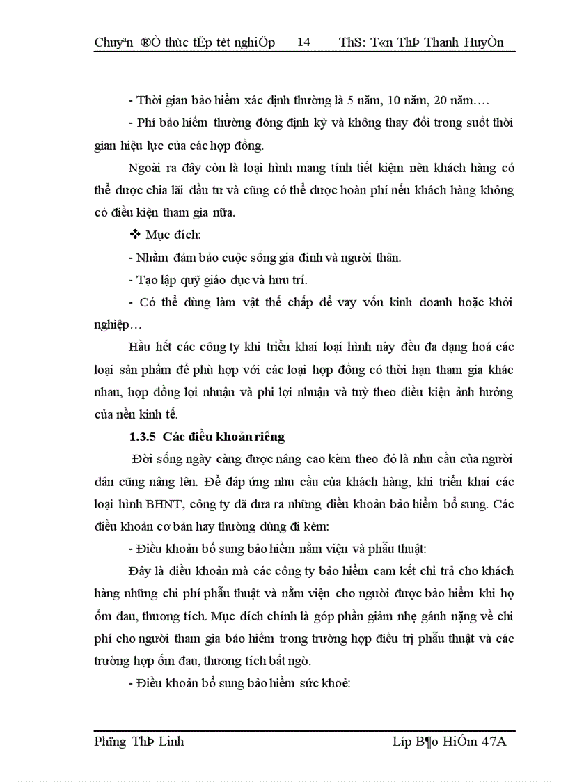 image for page Thực trạng công tác tuyển dụng và đào tạo đại lý tại Bảo Việt Nhân Thọ Hà Nội 1