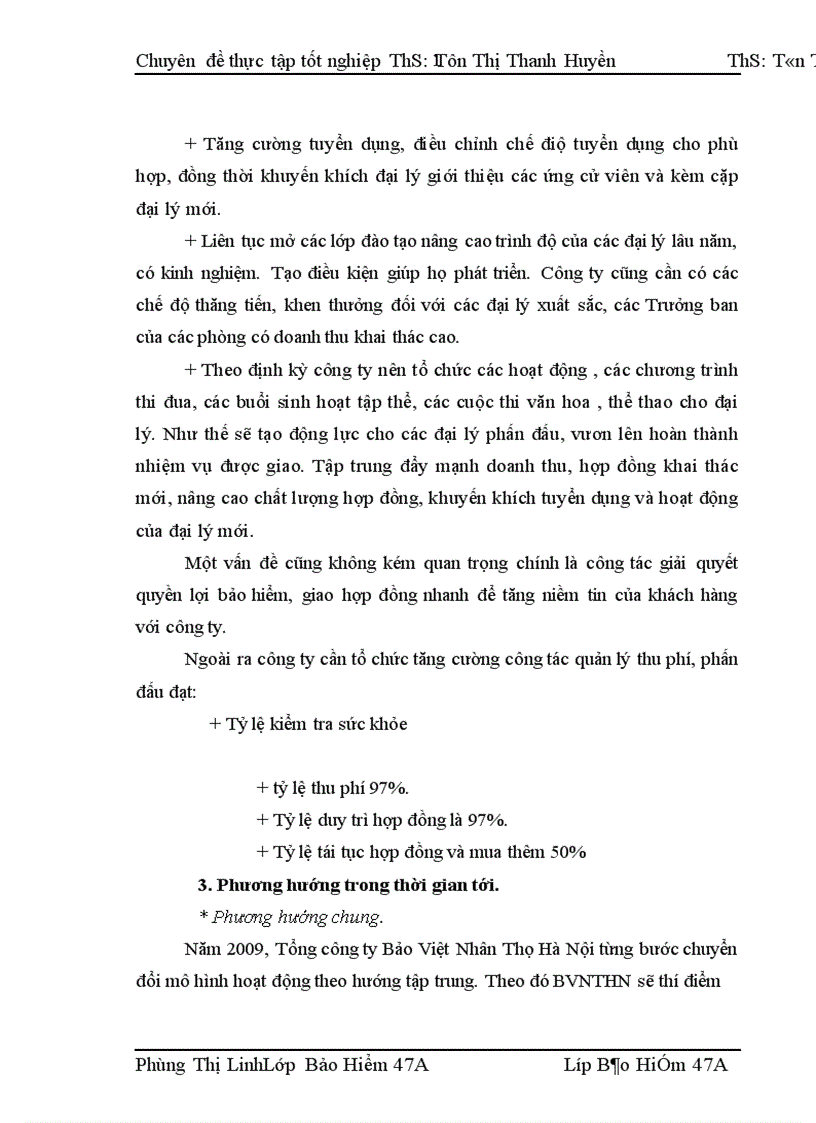 image for page Thực trạng công tác tuyển dụng và đào tạo đại lý tại Bảo Việt Nhân Thọ Hà Nội 1