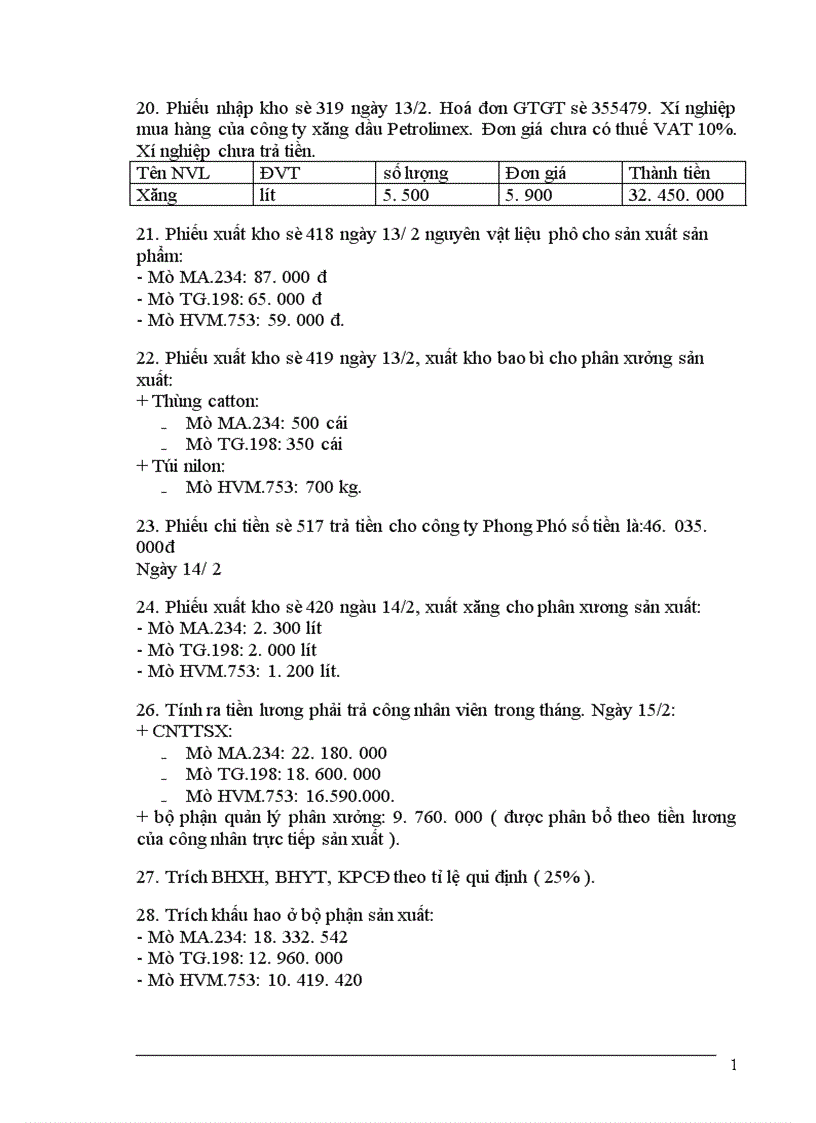 image for page Báo cáo tổng hợp tại nhà máy chỉ khâu Hà Nội