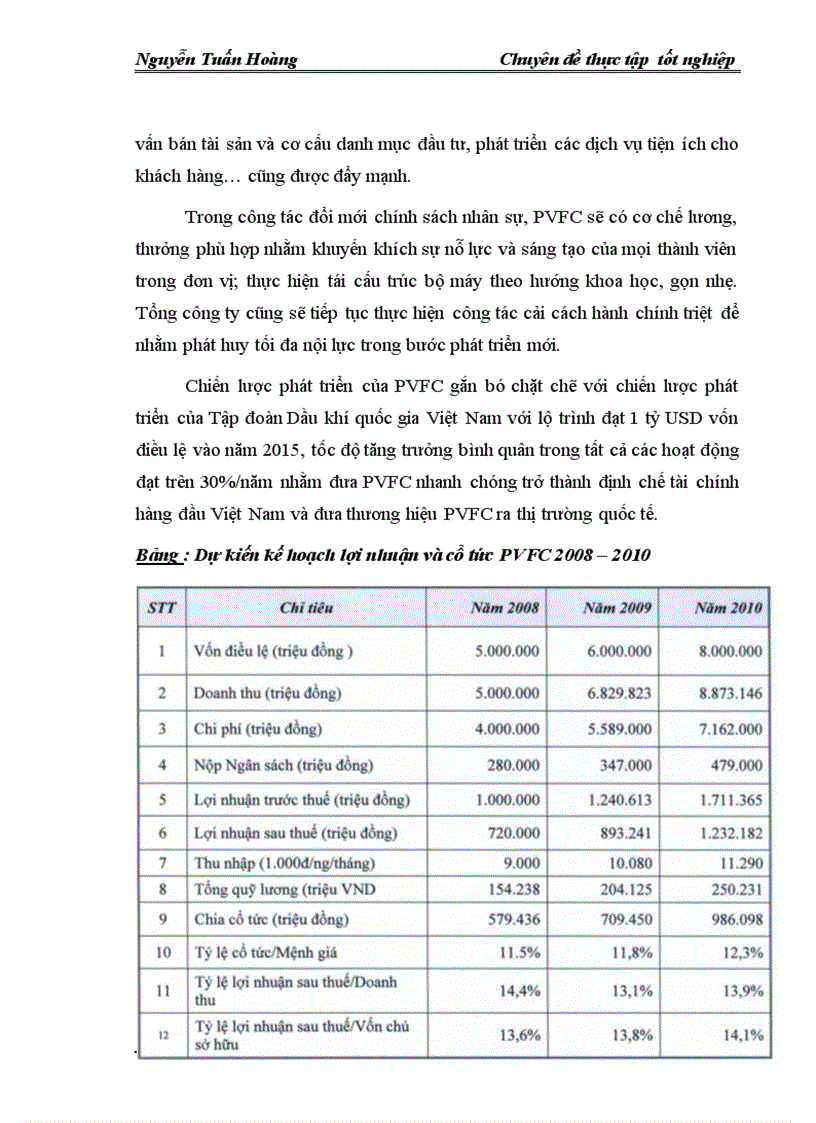 image for page Thực trạng và giải pháp nhằm nâng cao hiệu quả sử dụng vốn tại Tổng công ty tài chính cổ phần Dầu khí Việt Nam PVFC 1