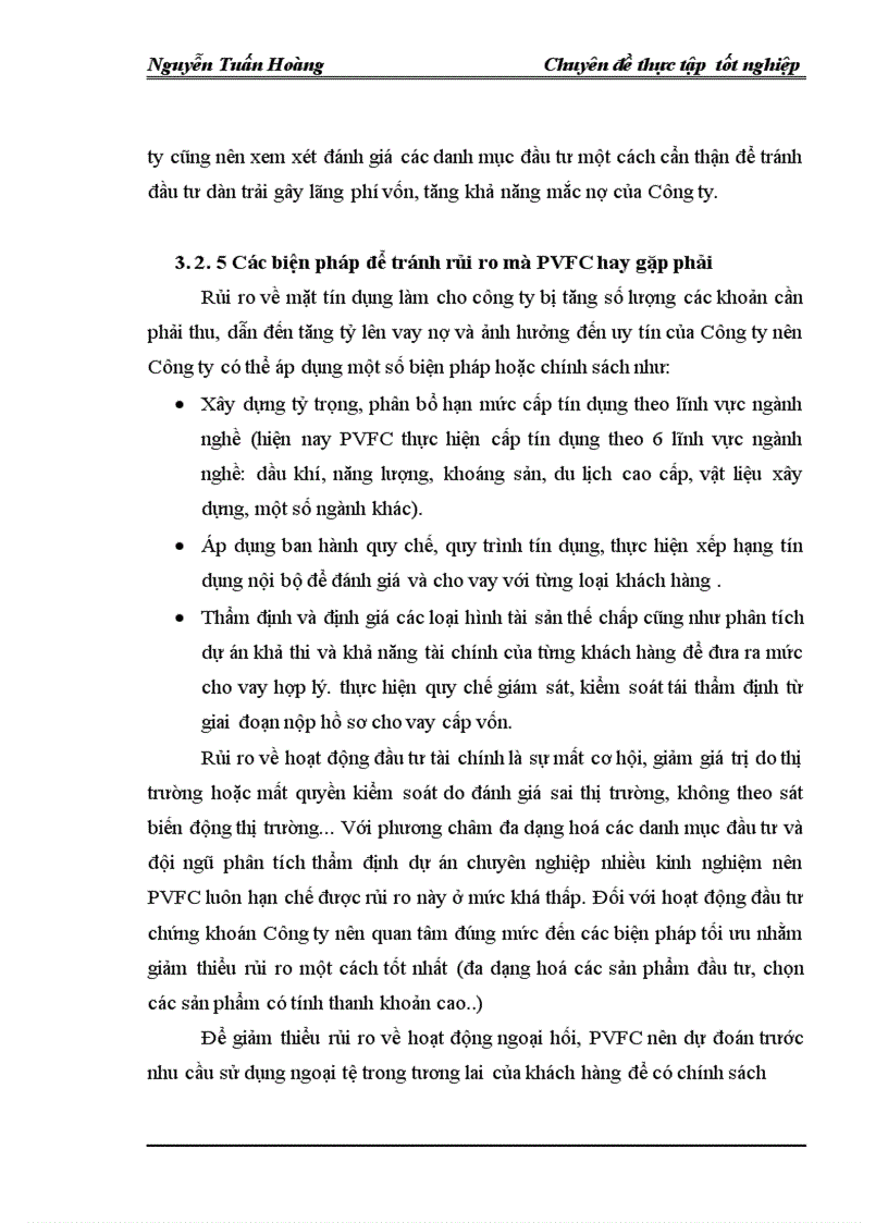 image for page Thực trạng và giải pháp nhằm nâng cao hiệu quả sử dụng vốn tại Tổng công ty tài chính cổ phần Dầu khí Việt Nam PVFC 1