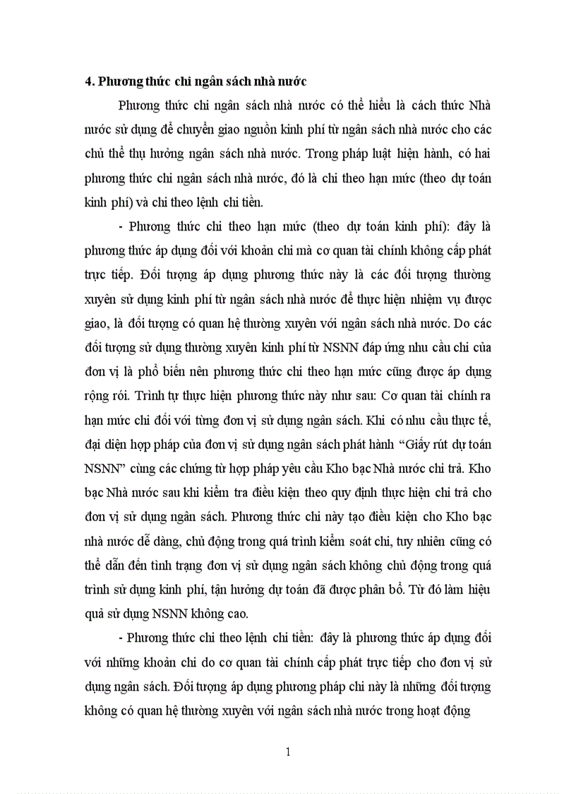 image for page Thực tiễn áp dụng các điều kiện chi ngân sách nhà nước