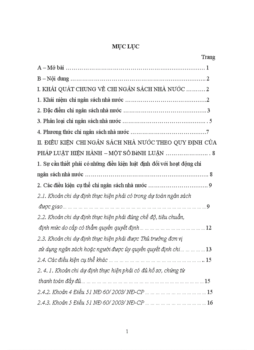 image for page Thực tiễn áp dụng các điều kiện chi ngân sách nhà nước