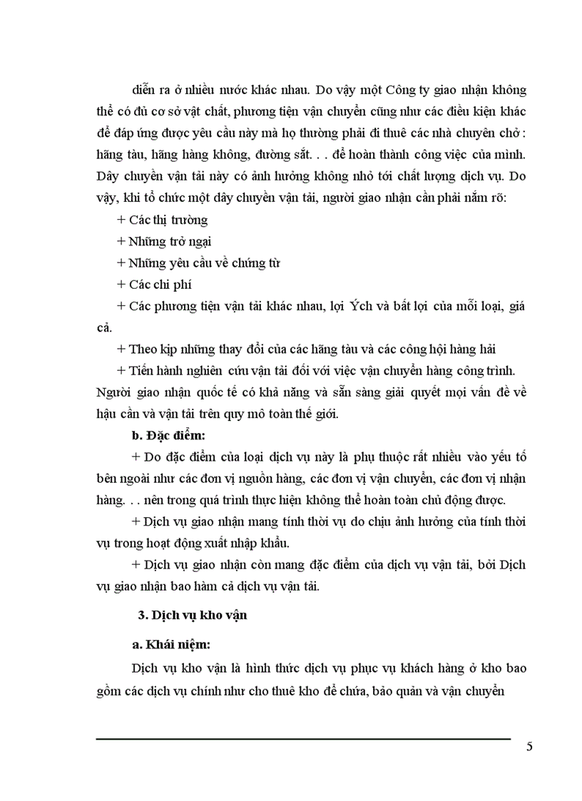 image for page Tình hình hoạt động kinh doanh dịch vụ giao nhận kho vận tại Vietrans