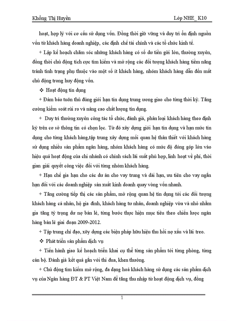 image for page Giải pháp nâng cao chất lượng cho vay trung và dài hạn tại ngân hàng đầu tư và phát triển việt nam chi nhánh hai bà trưng 1