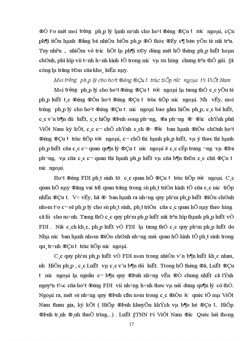 image for page Cải thiện môi trường pháp lý cho hoạt động đầu tư trực tiếp nước ngoài tại việt nam 1