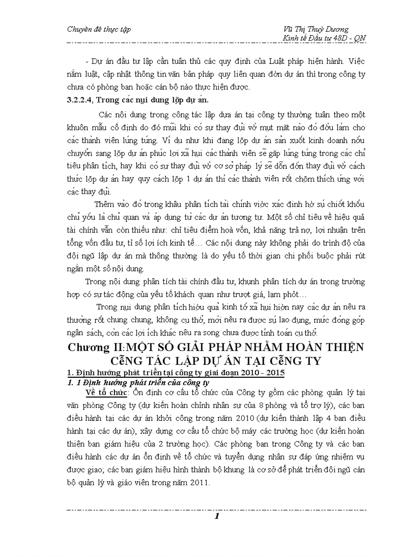 image for page Hoàn thiện công tác lập dự án đầu tư tại Công ty cổ phần Đầu tư và Thương mại Thủ Đô