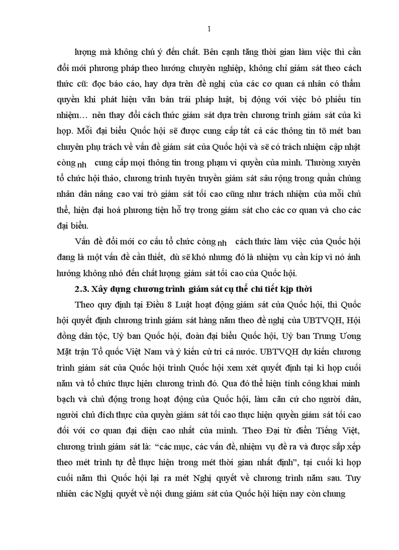 image for page Cơ sở lí luận của việc đổi mới tổ chức hoạt động của Quốc hội Việt Nam hiện nay