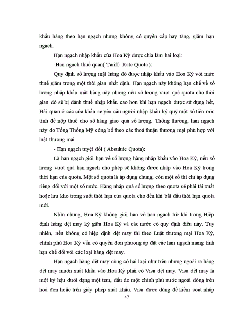 image for page Giải pháp đẩy mạnh xuất khẩu hàng dệt may của Công ty XNK dệt may sang thị trường Mỹ