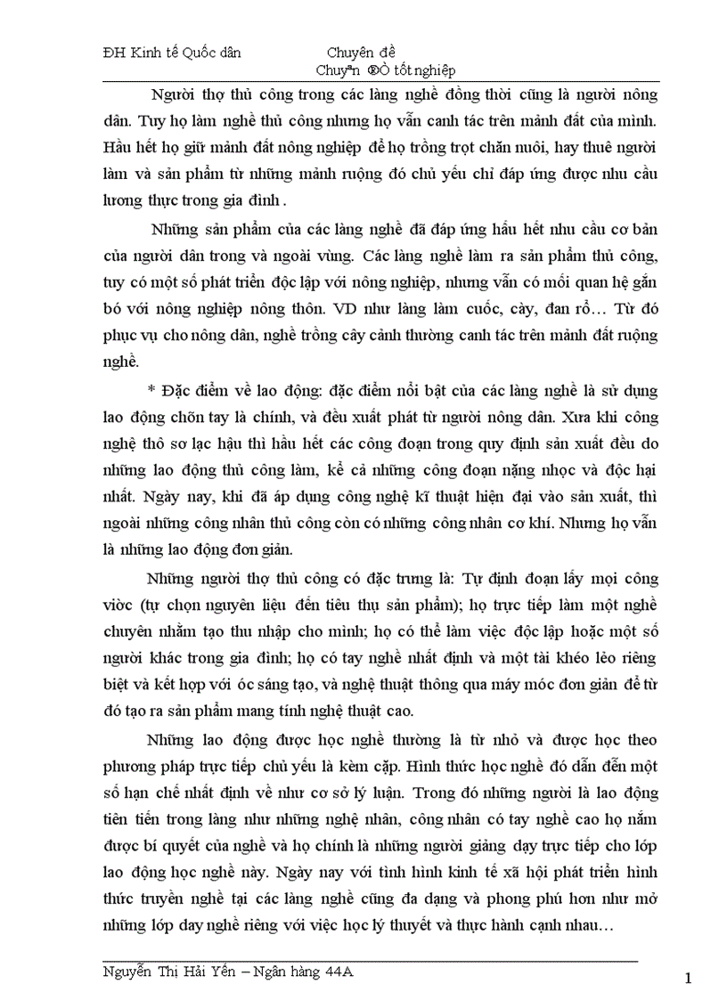 image for page Mở rộng tín dụng phát triển làng nghề tại chi nhánh Ngân hàng Đầu tư và Phát triển Bắc Ninh 1