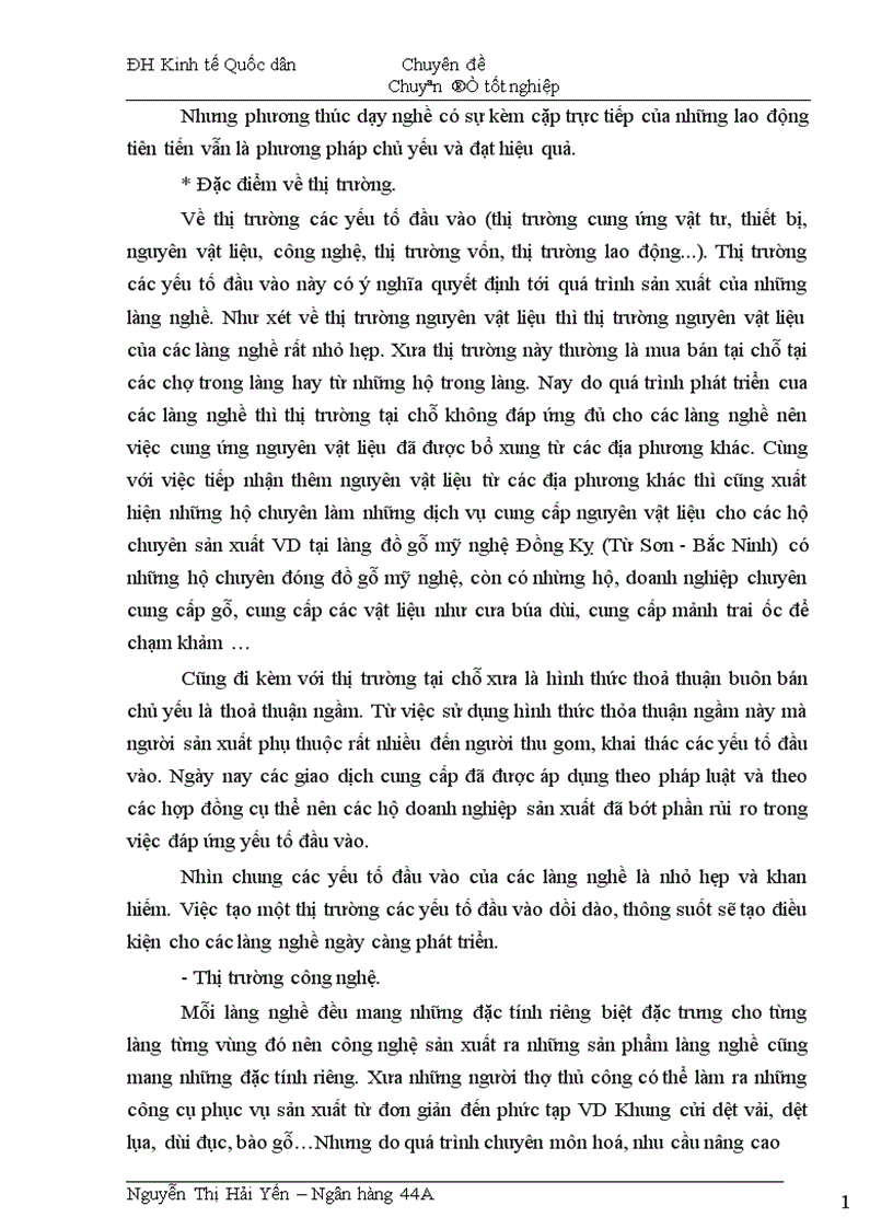 image for page Mở rộng tín dụng phát triển làng nghề tại chi nhánh Ngân hàng Đầu tư và Phát triển Bắc Ninh 1