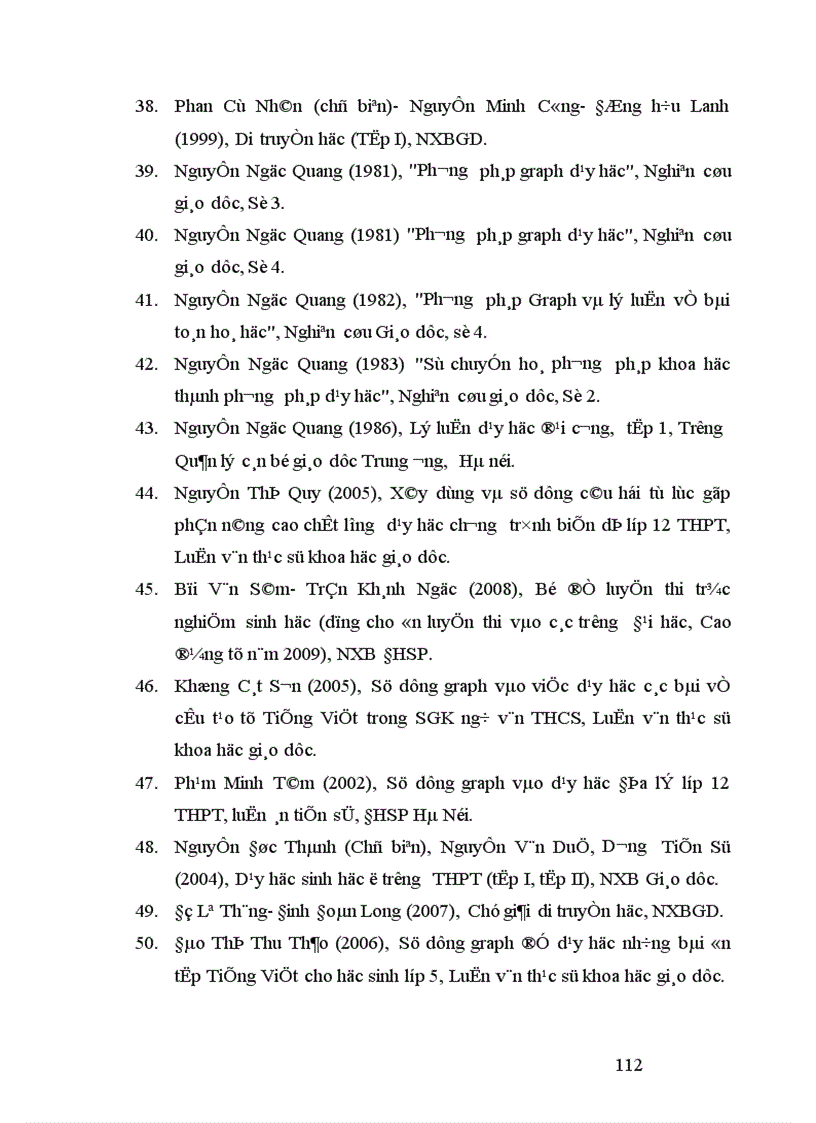 image for page Sử dụng phương pháp Graph để dạy học phần di truyền học sinh học lớp 12 THPT 1