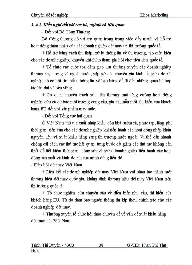 image for page Giải pháp marketing thâm nhập thị trường sản phẩm may mặc sang thị trường EU của công ty cổ phần may Trường Sơn 1