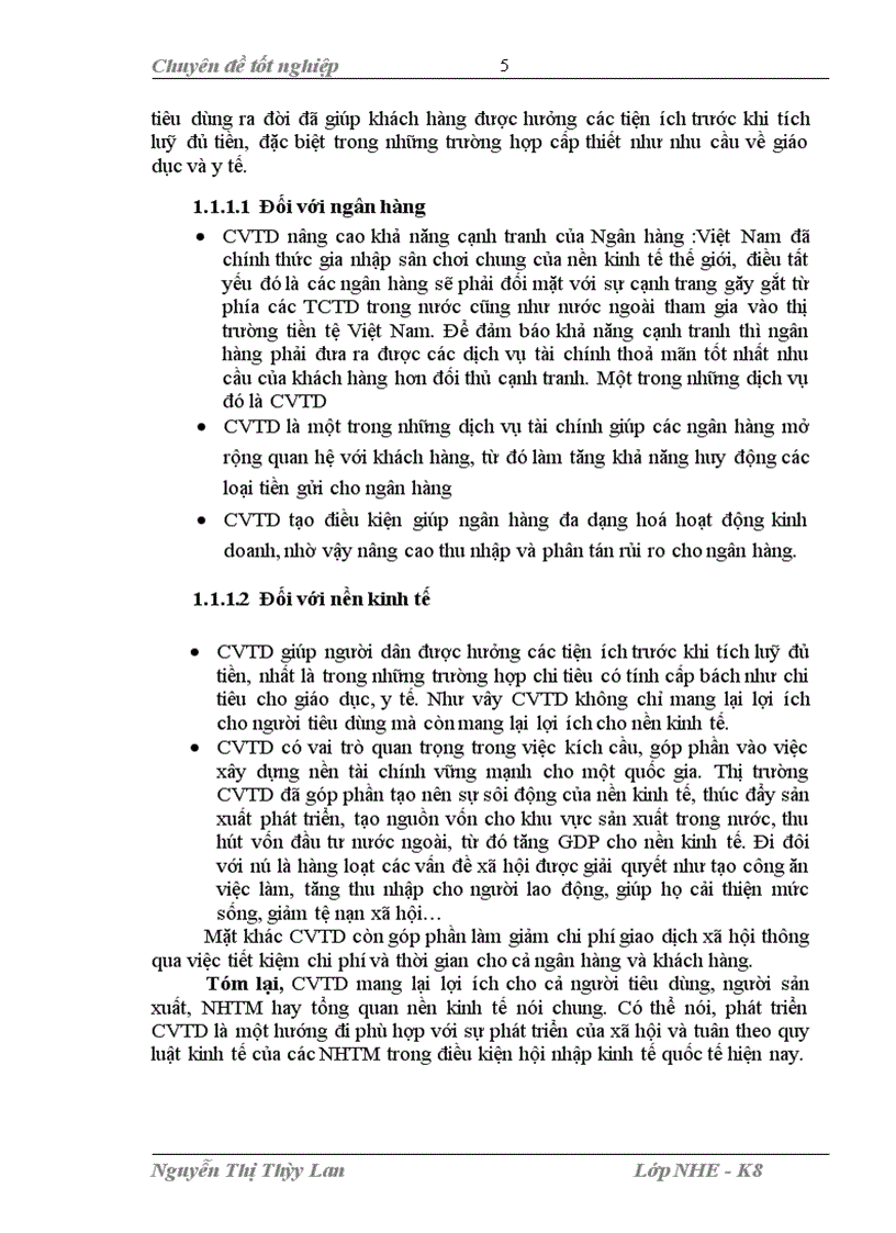 image for page Mở rộng cho vay tiêu dùng tại ngân hàng Đầu tư và Phát triển Việt Nam chi nhánh Hà Thành 1