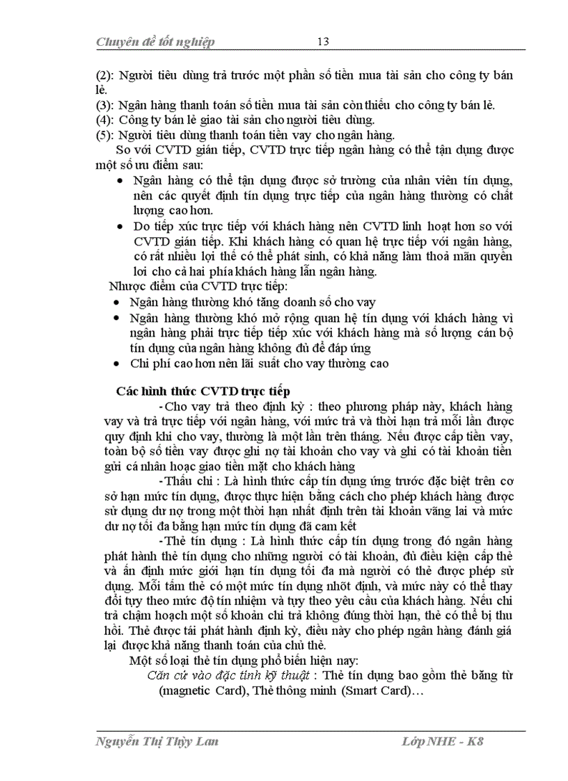 image for page Mở rộng cho vay tiêu dùng tại ngân hàng Đầu tư và Phát triển Việt Nam chi nhánh Hà Thành 1