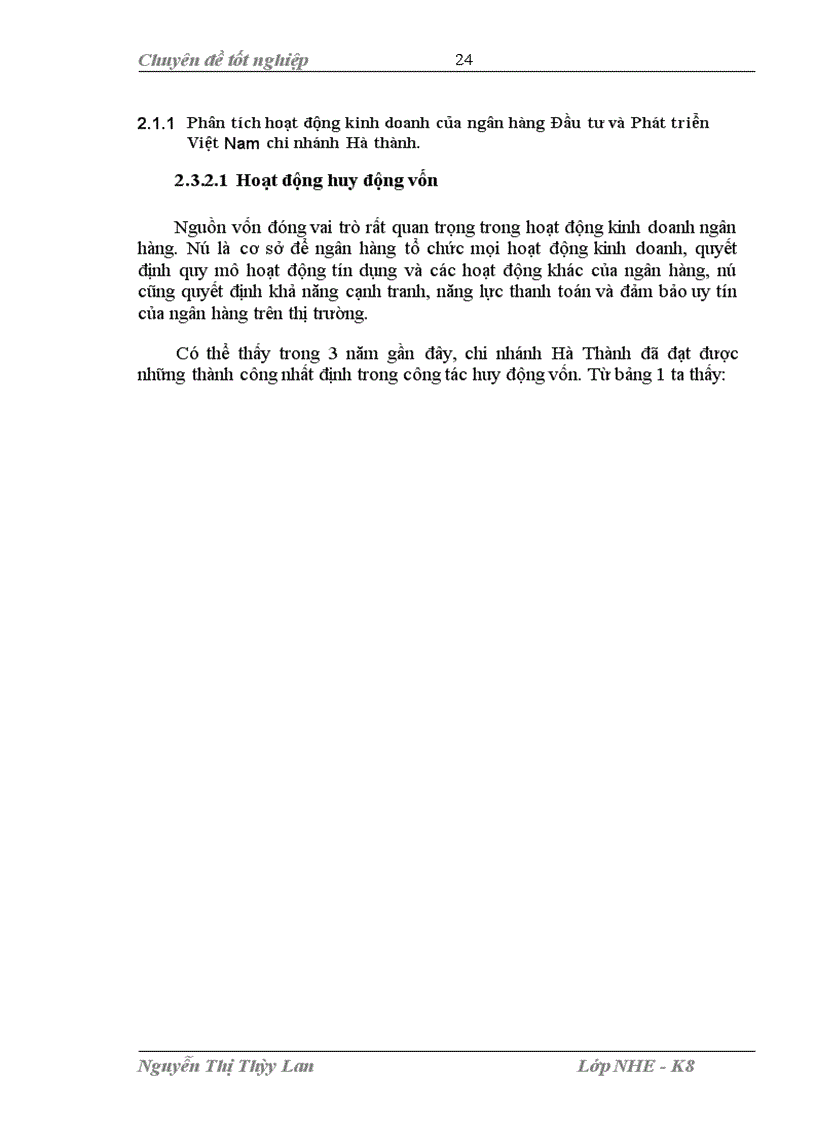 image for page Mở rộng cho vay tiêu dùng tại ngân hàng Đầu tư và Phát triển Việt Nam chi nhánh Hà Thành 1