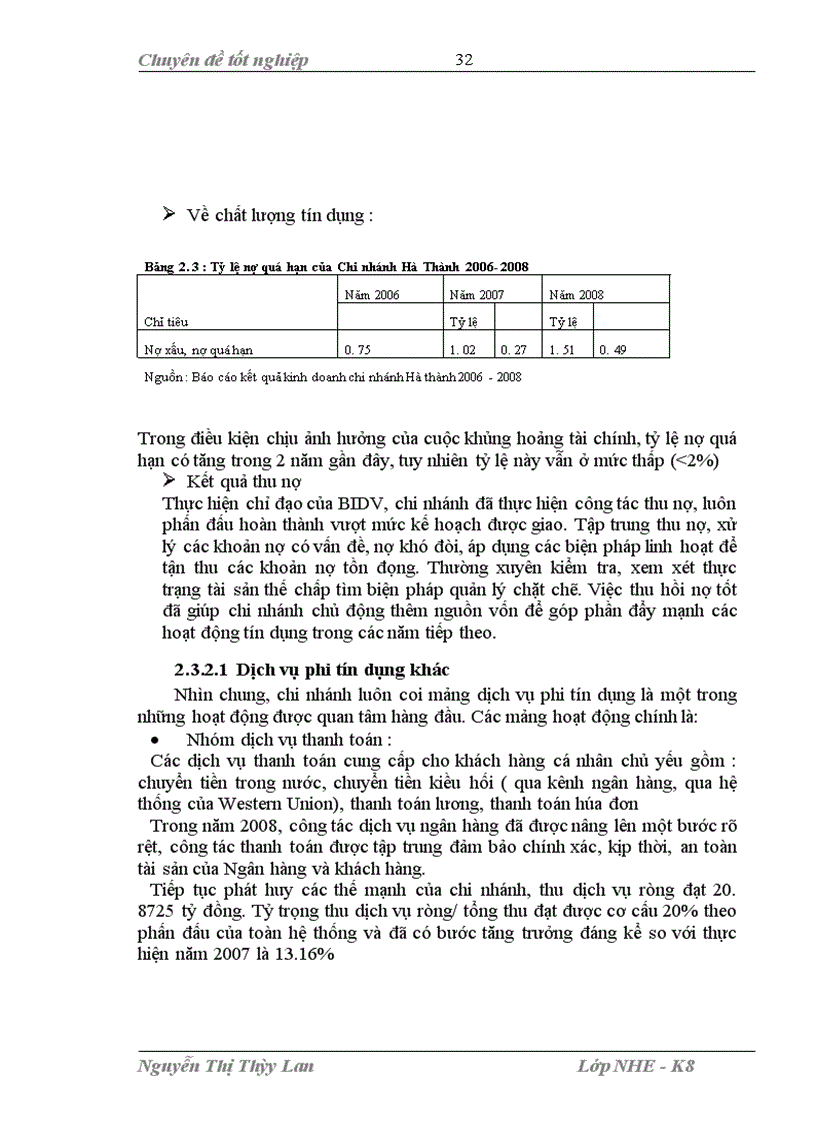 image for page Mở rộng cho vay tiêu dùng tại ngân hàng Đầu tư và Phát triển Việt Nam chi nhánh Hà Thành 1
