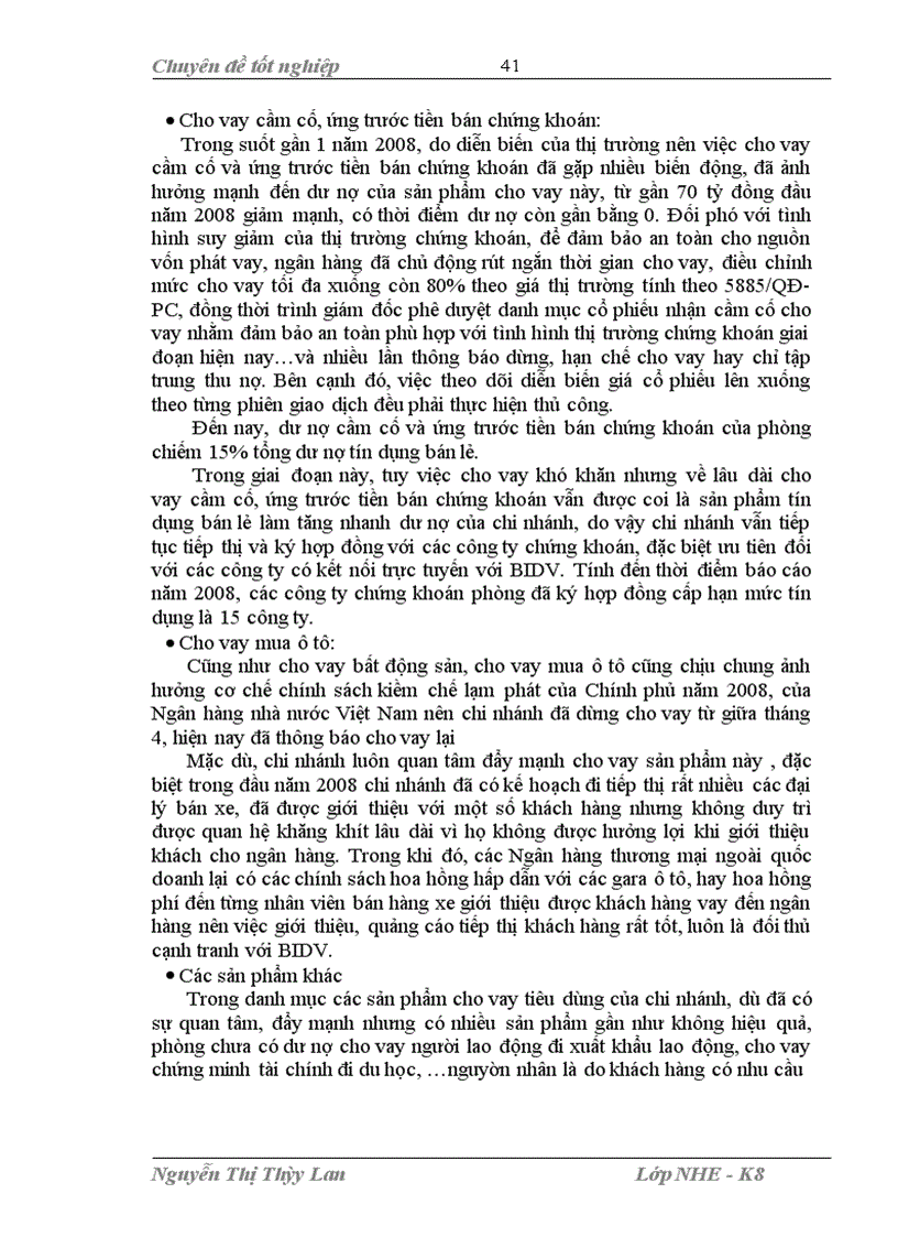 image for page Mở rộng cho vay tiêu dùng tại ngân hàng Đầu tư và Phát triển Việt Nam chi nhánh Hà Thành 1