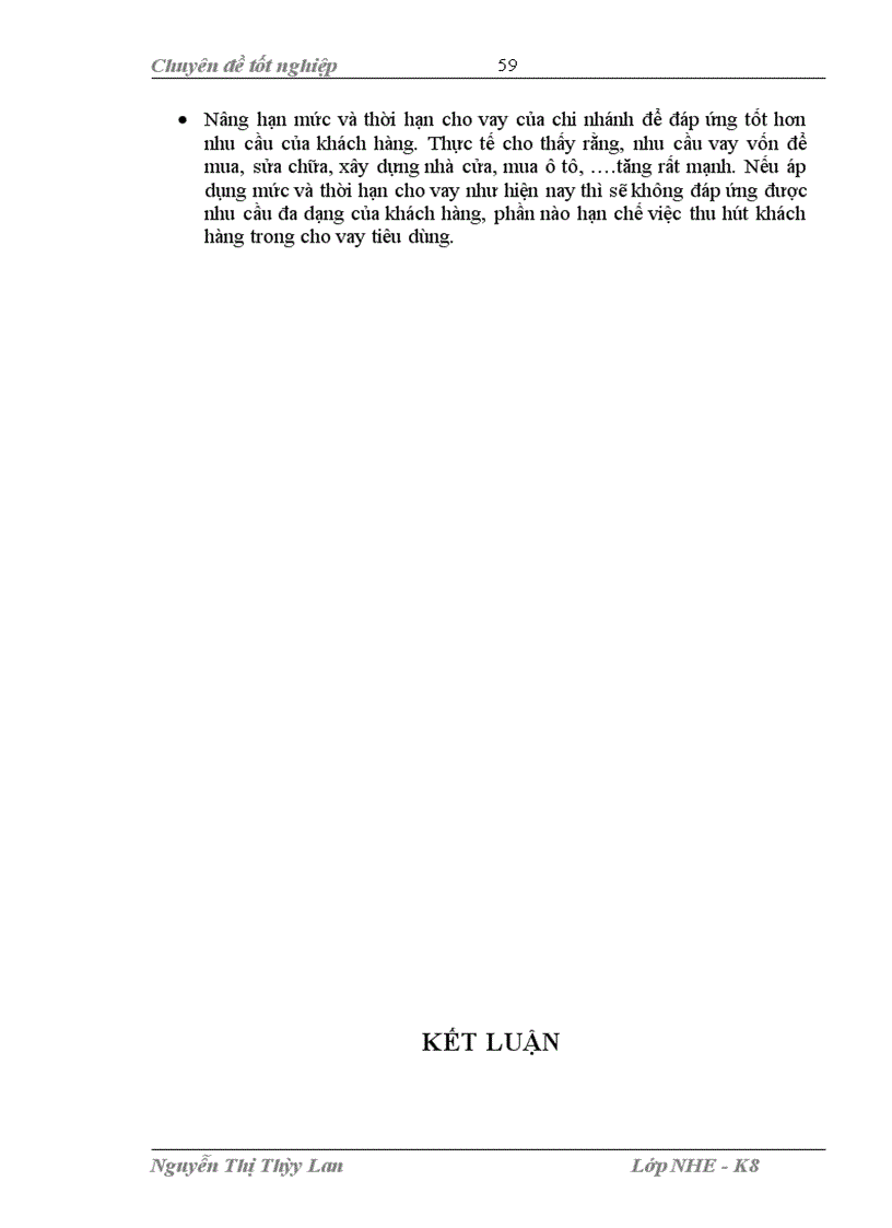 image for page Mở rộng cho vay tiêu dùng tại ngân hàng Đầu tư và Phát triển Việt Nam chi nhánh Hà Thành 1