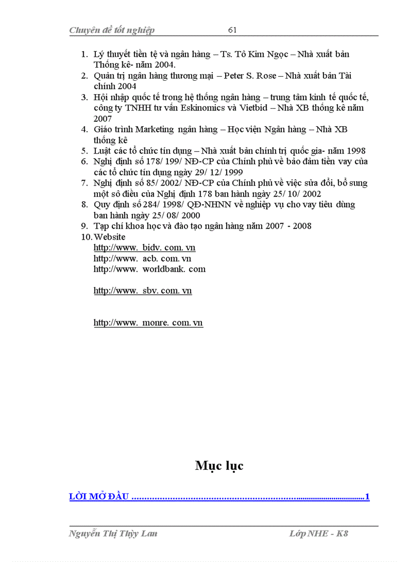 image for page Mở rộng cho vay tiêu dùng tại ngân hàng Đầu tư và Phát triển Việt Nam chi nhánh Hà Thành 1