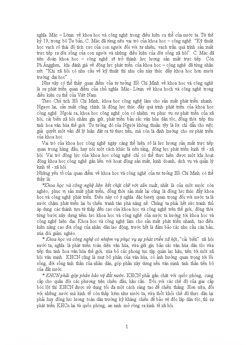 image for page Vai trò của khoa học và công nghệ đối với quá trình công nghiệp hóa hiện đại hóa ở Việt Nam