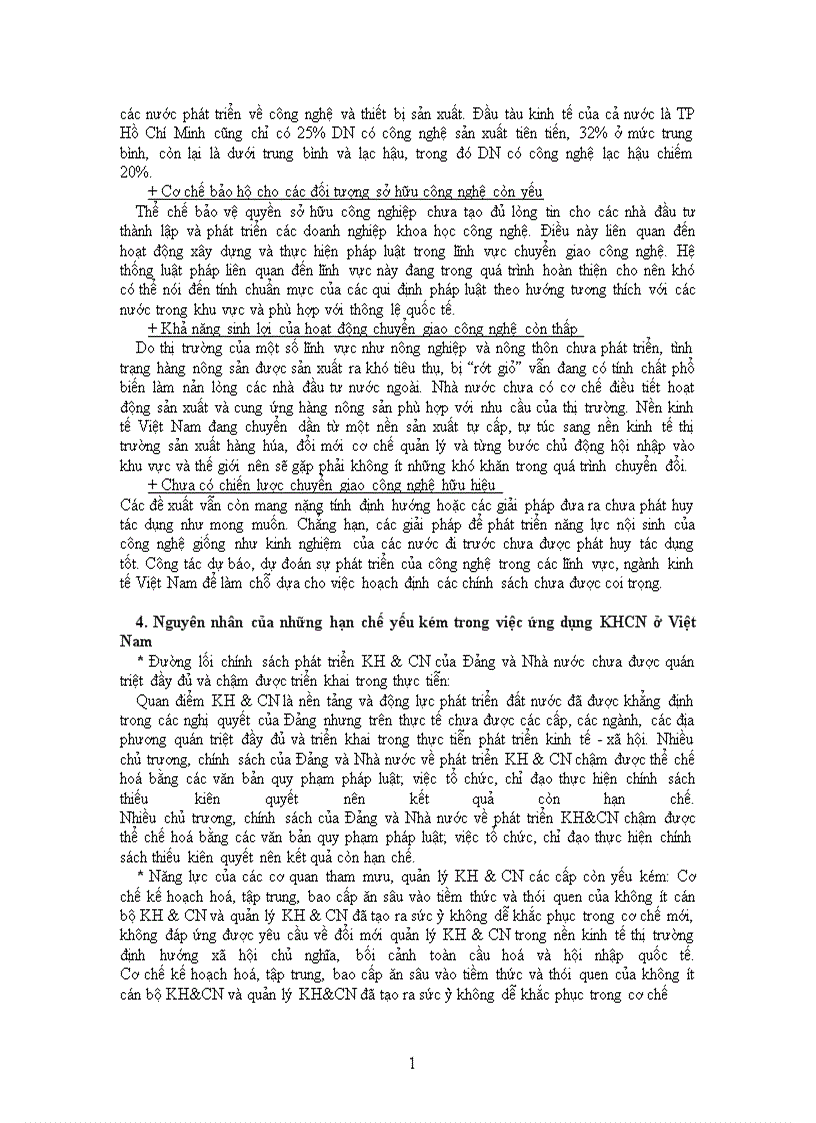 image for page Vai trò của khoa học và công nghệ đối với quá trình công nghiệp hóa hiện đại hóa ở Việt Nam